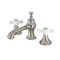 Kingston Brass KC7068PX Vintage 8" Widespread Bathroom Faucet, Brushed Nickel KC7068PX - alternate 1